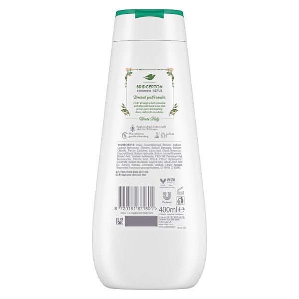 Dove Bridgerton Body Wash Love & Meadows 400ml