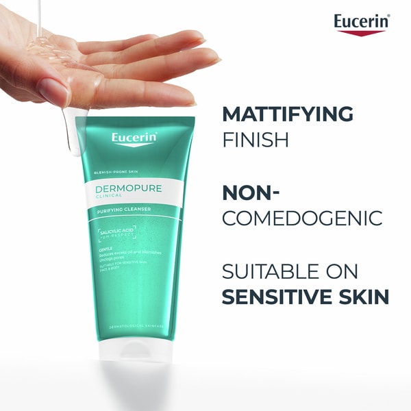 Eucerin Dermopure Clinical Purifying Face Cleanser 200Ml