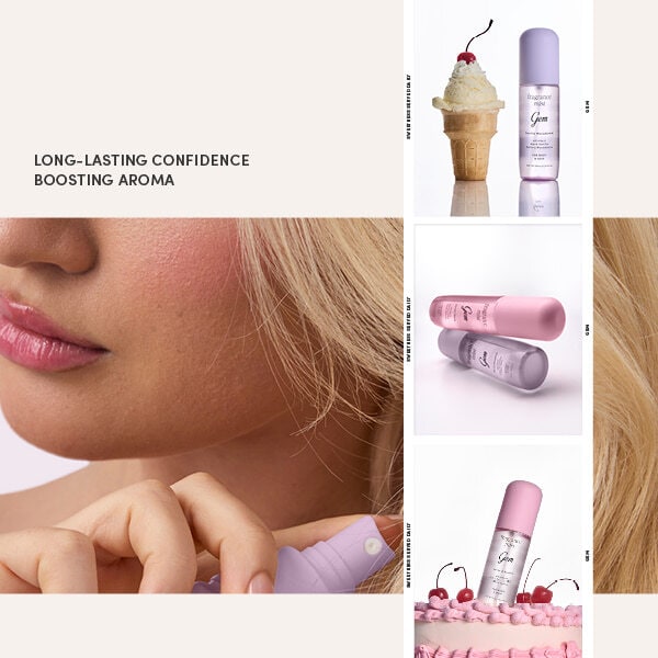 Gem Mists Body & Hair Coconut Vanilla 90Ml & Macadamia 90Ml