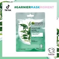 Garnier Moisture Bomb Green Tea Hydrating Face Sheet Mask