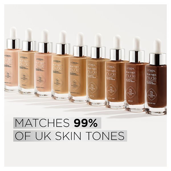 L'Oréal Paris True Match Nude Tinted Serum 10-12 Very Deep