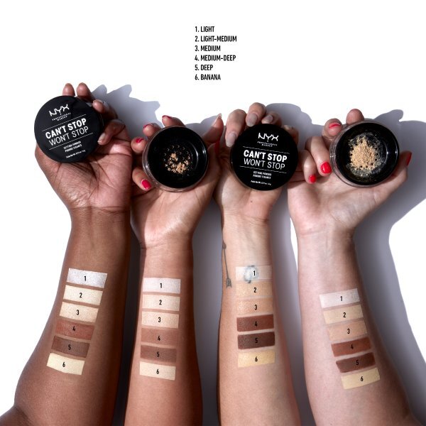 DNR NYX Professional Makeup Cant Stop Setting Powder Medium/Deep