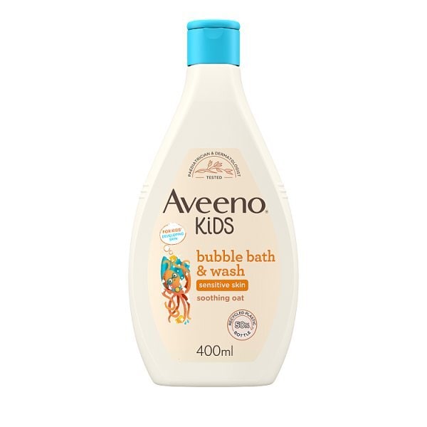 Aveeno Kids Bubble Bath & Wash 400ml