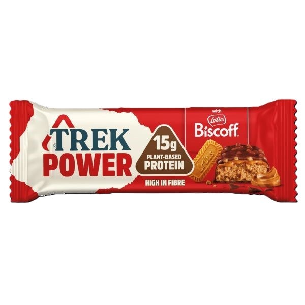 Trek Power Biscoff 55G / 15G Plant Based Protein / Vegan