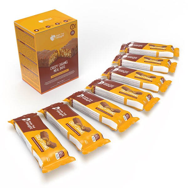 Shake That Weight Cripsy Caramel Meal Bar 7 Pack