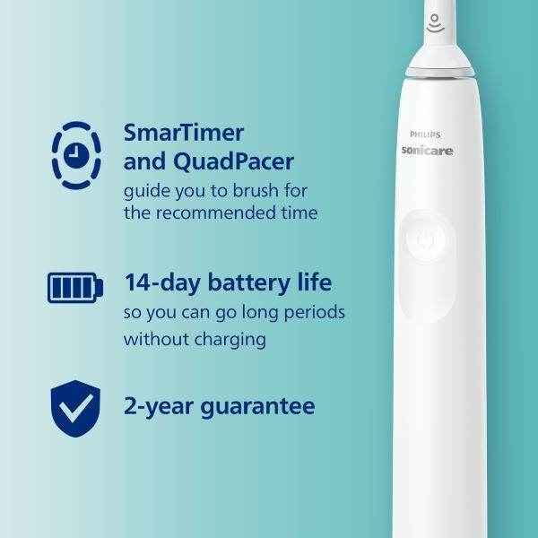 Philips Sonicare Sonic Electric Toothbrush 2100 Series White