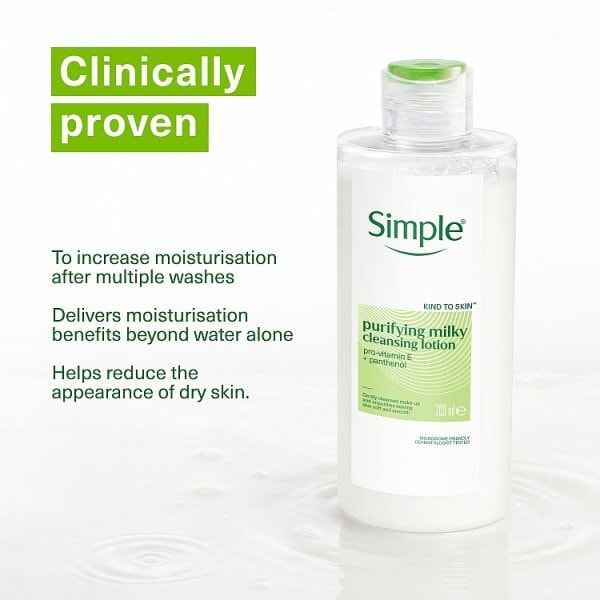 Simple Kind to Skin Purifying Cleansing Lotion 200ml