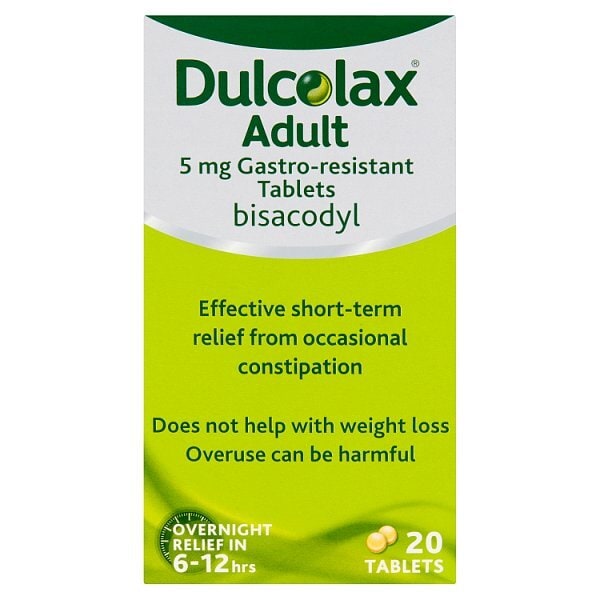 Dulcolax Twelve Plus Tablets X 20