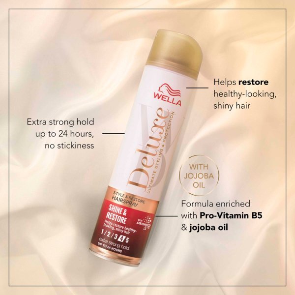 Wella deluxe Shine & Repair Hairspray 250ml