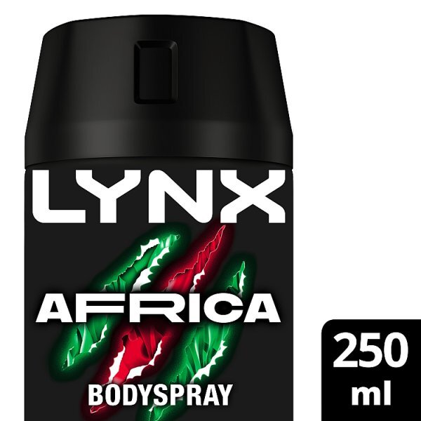 Lynx Africa Aerosol Body Spray 250 ml