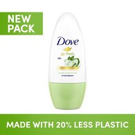 Dove Go Fresh Cucumber & Green Tea Roll-On Deodorant 50ml