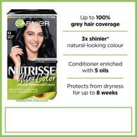 Garnier Nutrisse Permanent Hair Dye 1.1 Infinite Black