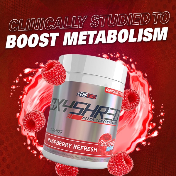 EHPlabs OxyShred Raspberry Refresh 20 Serve