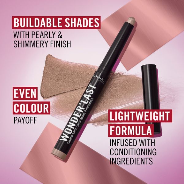 Rimmel Wonder'Last Shadow Stick 007 Pink Fizz