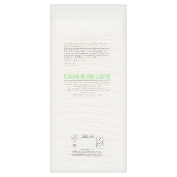 Superdrug My Little Star Cotton Wool Pleated 200g