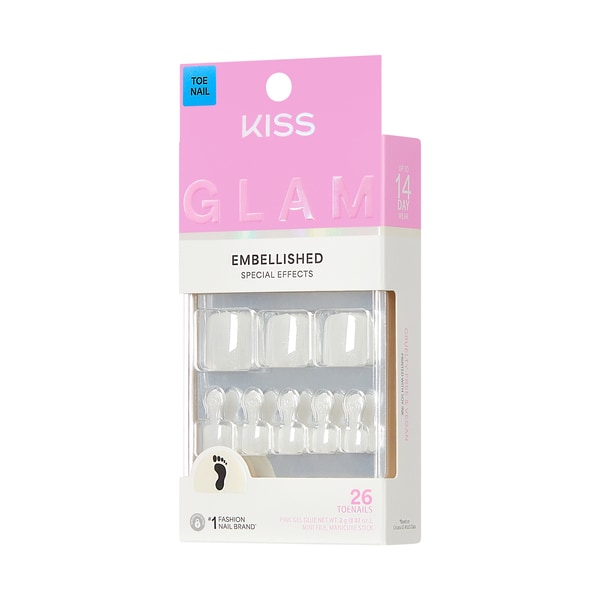 KISS GLAM SHIMMER TOENAILS TWINKLE TOES
