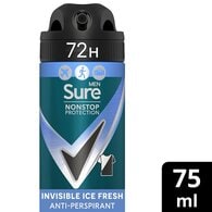 Sure Men Invisible Ice Fresh Antiperspirant 75ml