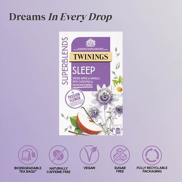 Twinings Superblends Sleep Tea, 20 Tea Bags