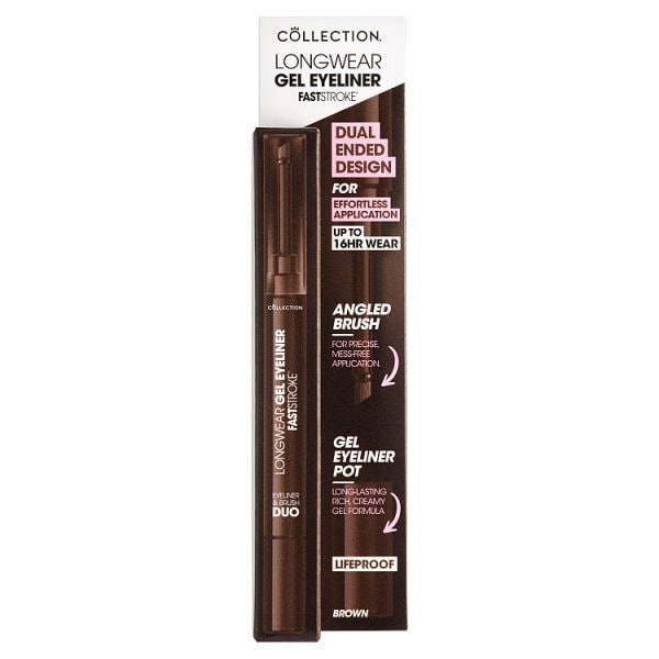 Collection Fast Stroke Longwear Gel Eyeliner Brown