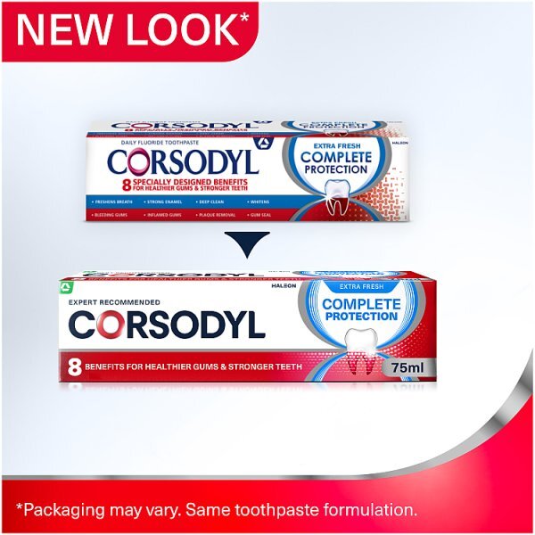 Corsodyl Complete Protection Extra Fresh Toothpaste 75ml
