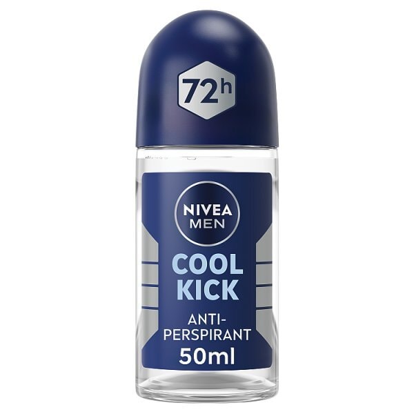 NIVEA MEN Anti-Perspirant Deodorant Roll-On, Cool Kick, 50ml