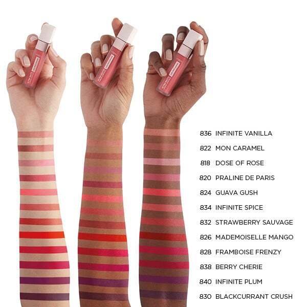 L'Oreal Infallible Macarons Lipstick Berry Cherie 838