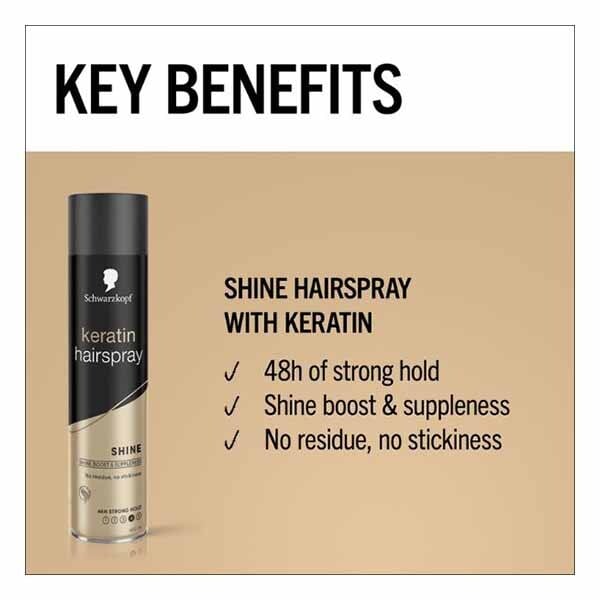 Schwarzkopf Keratin Hairspray 400Ml