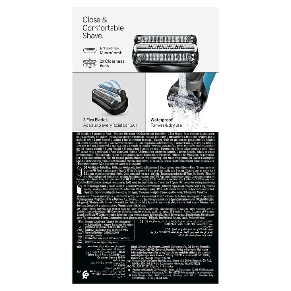 Braun Series 3+ Electric Shaver For Men, 3040S