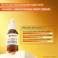 Garnier Night Serum, 10% Pure Vitamin C & Hyaluronic Acid