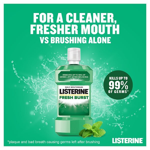 Listerine Freshburst Anti-Bacterial Mouthwash 500ml