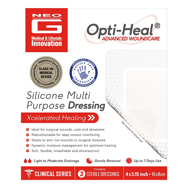 Neo G Opti-Heal Silicone Multi Purpose Dressing