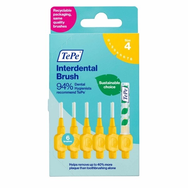 TePe Interdental Brush 0.7mm ISO Size 4