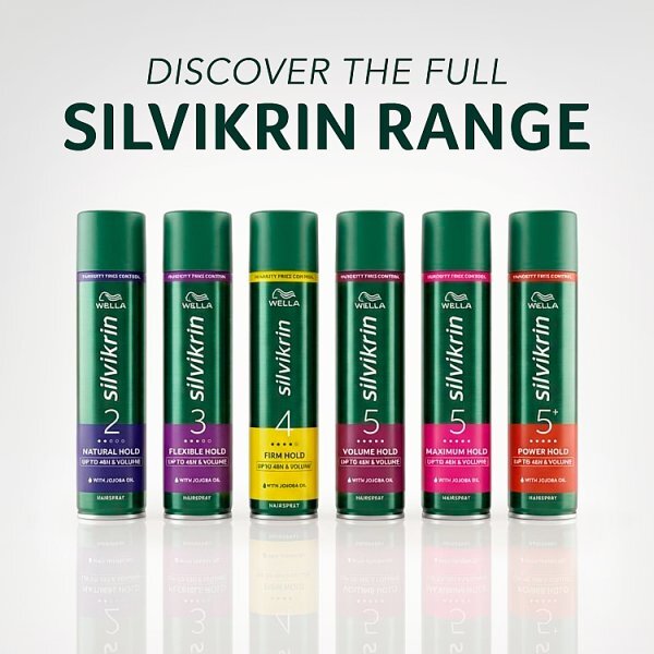 Wella Silvikrin Firm Hold Hairspray, 75 ml