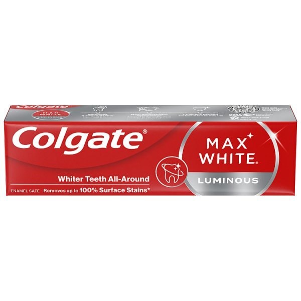 Colgate Max White Luminous Mint Whitening Toothpaste 75ml