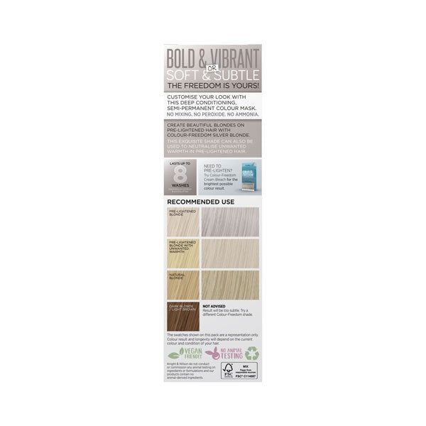 Colour Freedom Silver Blonde 008