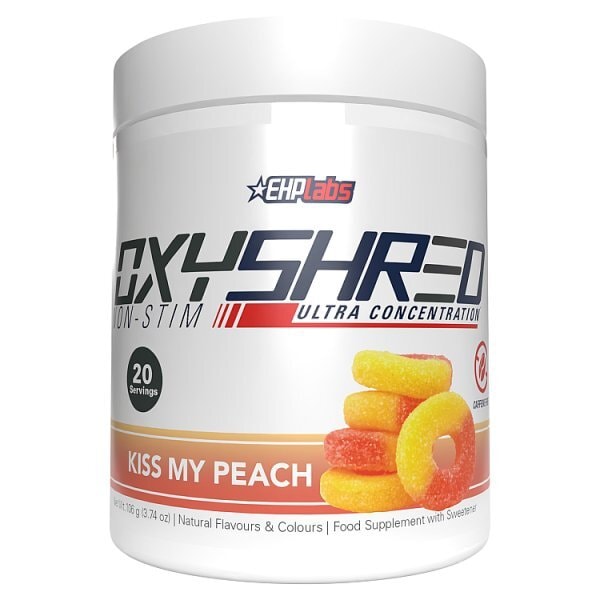 Oxyshred Non-Stim Kiss My Peach 20 Serve