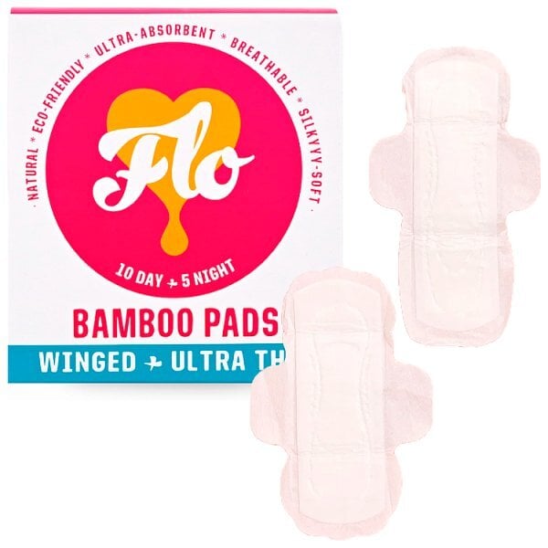 Flo Bamboo Pad Pack (Combo: 10 Day + 5 Night)
