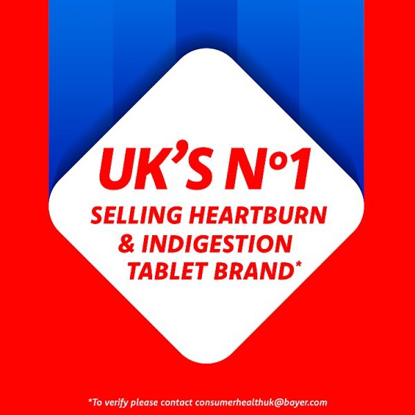 Rennie Spearmint Heartburn & Indigestion Relief 72 Tablets
