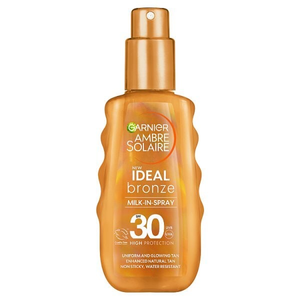 Garnier Ambre Solaire Bronze Milk In Spray Spf 30 150ml