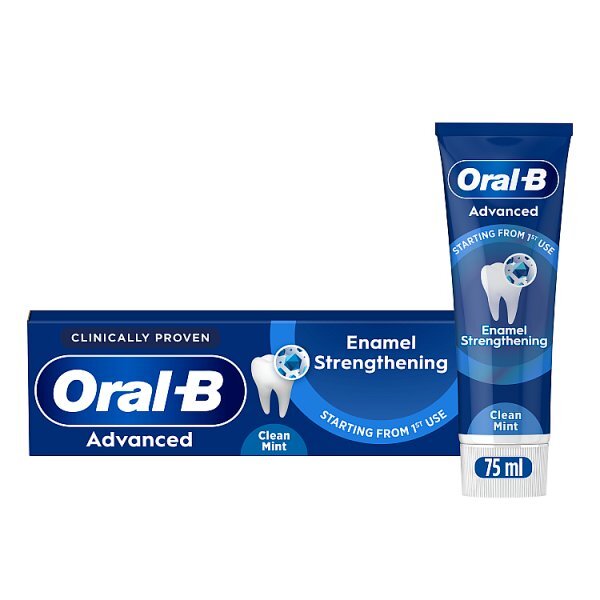 Oral-B Pro Expert Advanced Enamel Strengthening Toothpaste 75ml