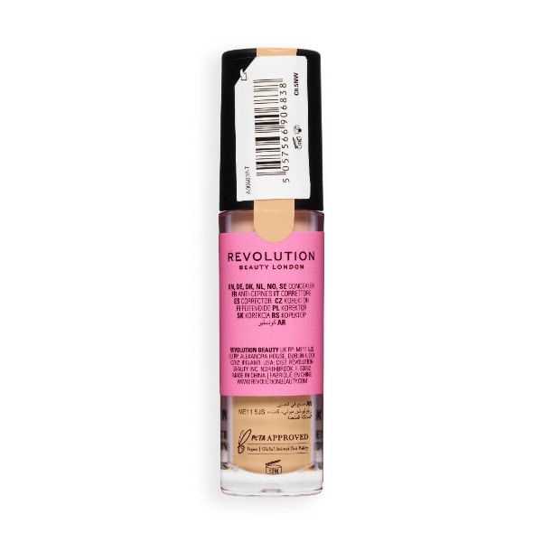 Revolution Conceal And Define Full Coverage Concealer C8.5Nw