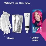 LIVE UltraBrights Semi-permanent Pink Hair Dye Shocking Pink