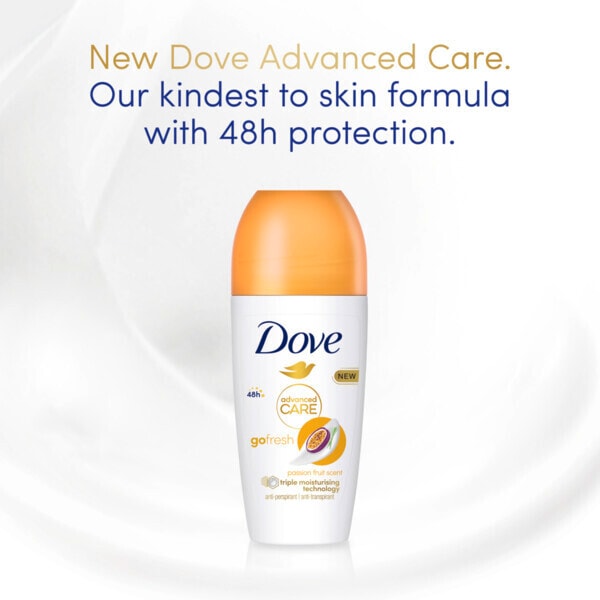 Dove Adv Antiperspirant Deodorant Roll on Passion fruit 50ml