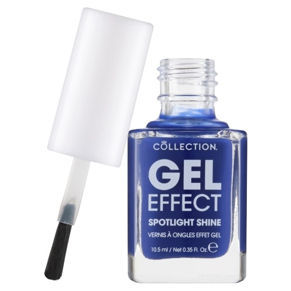 Collection Spotlight Shine Gel Effect Nail Polish 27 Bold Blue
