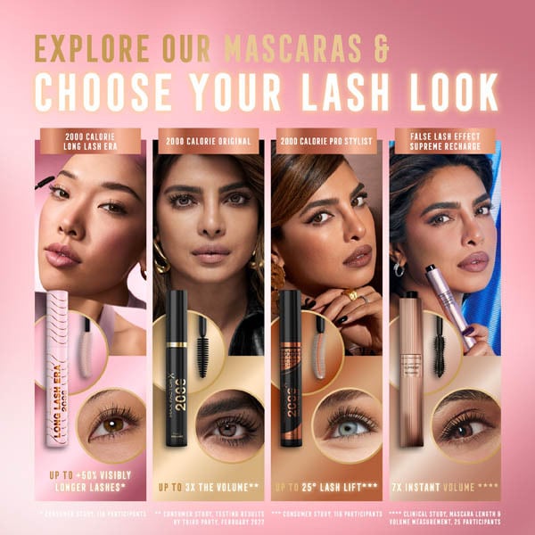 Max Factor 2000 Calorie Long Lash Era Mascara Black