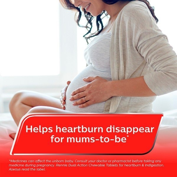 Rennie Dual Action Heartburn Chewable 24 Tablets