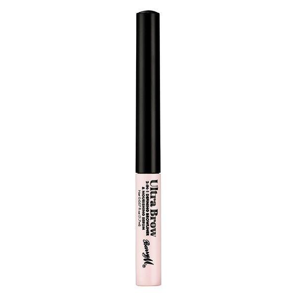 Barry M Ultra Brow 2-In-1 Browliner & Serum - Black
