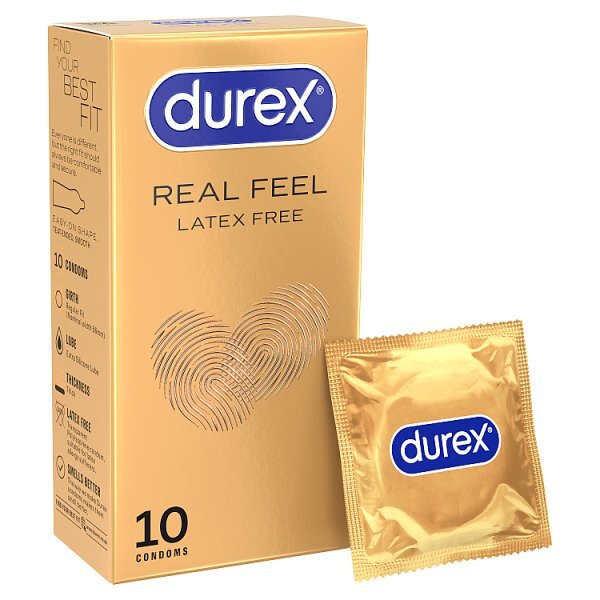 Durex Real Feel Condoms 10Pk