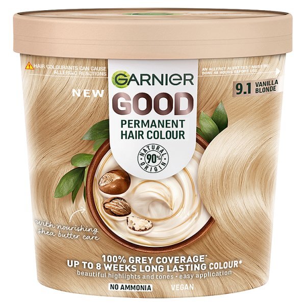 Garnier Good Permanent Hair Dye Vanilla Blonde 9.1