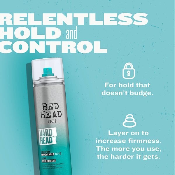 TIGI Hard Head Hairspray 385ml